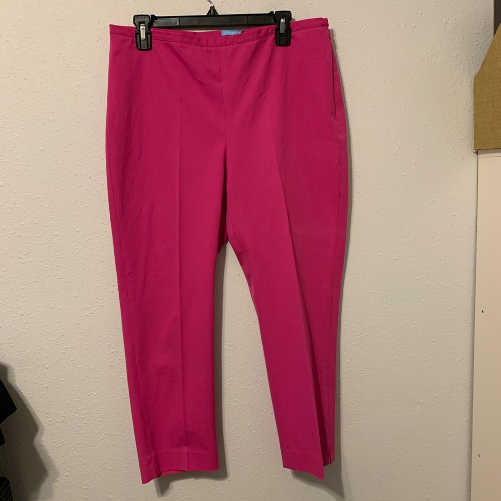 J Mclaughlin Pants Flat Front Cotton Blend